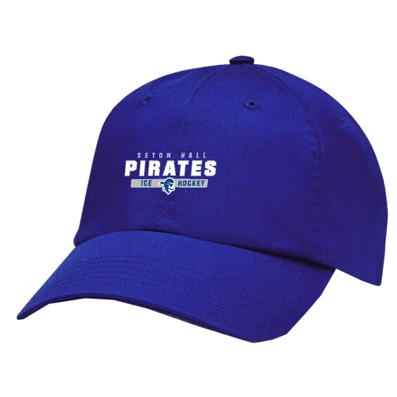 Seton Hall University Pirates Baseball Hat - Adjustable Cotton Cap With Mesh Lining | Officially Licensed, Distressed Look - View #8