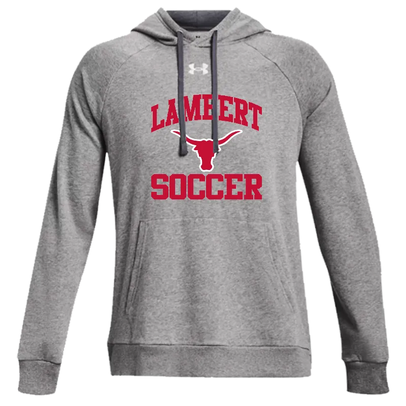 UA Men's Rival Fleece Hoodie | Lambert Longhorns Soccer