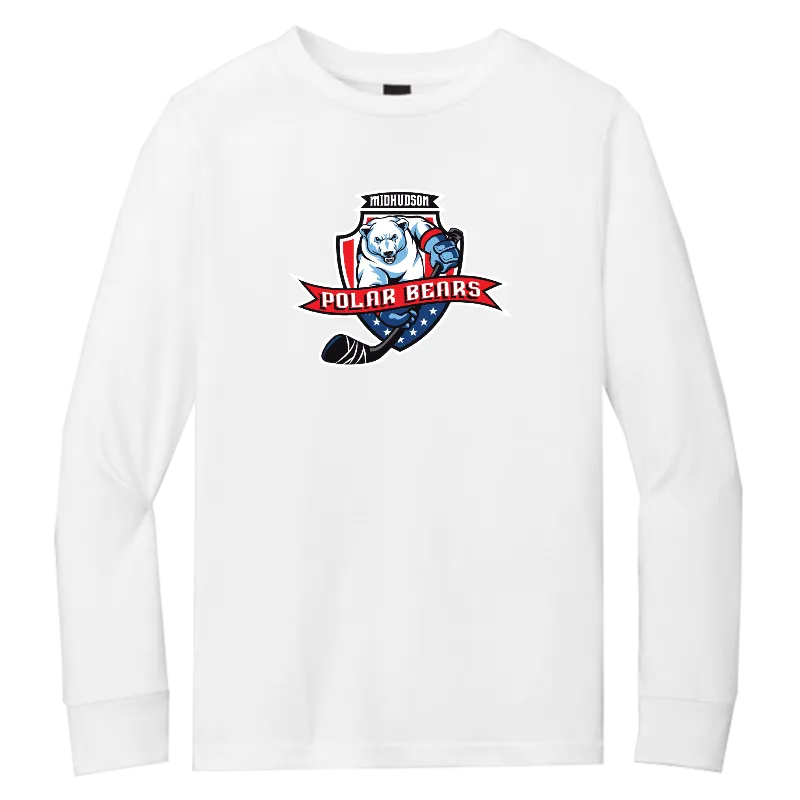 District Youth Perfect Tri Long Sleeve | Mid-Hudson Polar Bears