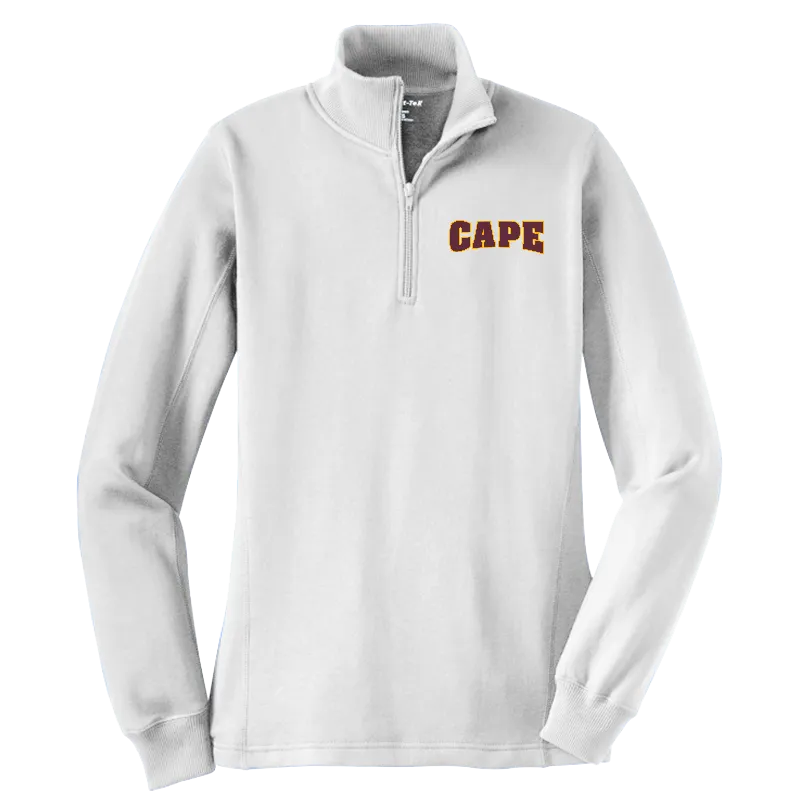 Sport-Tek® Ladies 1/4-Zip Sweatshirt | Cape Elizabeth Pond